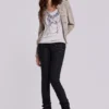 Ardor Coated Low Rise Skinny Jeans