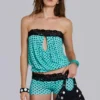 Ashlee Polkadot Lace Top