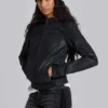 Bedrock Waxed Hooded Denim Jacket