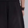 Black Baggy Cuffed Monster Joggers