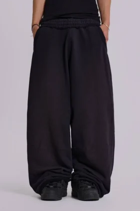 Black Baggy Monster Joggers