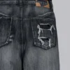 Black Eroded XL Colossus Jeans