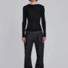 Black Jude Bootcut Jeans