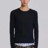 Black Mist Long Sleeve Top