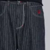 Black Ollie Pinstripe XL Colossus Jeans
