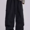 Black Parachute Cargo Pants