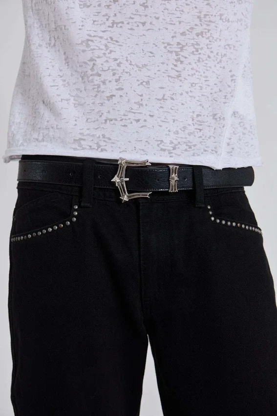 Black Strike Metal Belt