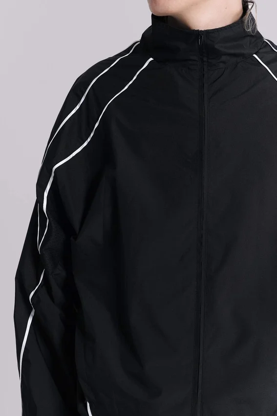 Black Vapor Tracksuit Top