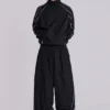 Black Vapor Tracksuit Top