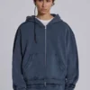 Blue Sporty Baggy Monster Hoodie