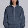 Blue Sporty Baggy Monster Hoodie