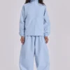 Blue Vapor Tracksuit Bottoms