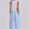 Blue Vapor Tracksuit Bottoms