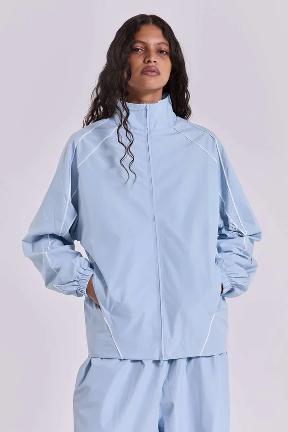 Blue Vapor Tracksuit Top