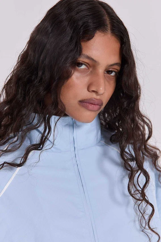 Blue Vapor Tracksuit Top