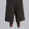 Brown Check XL Goliath Shorts