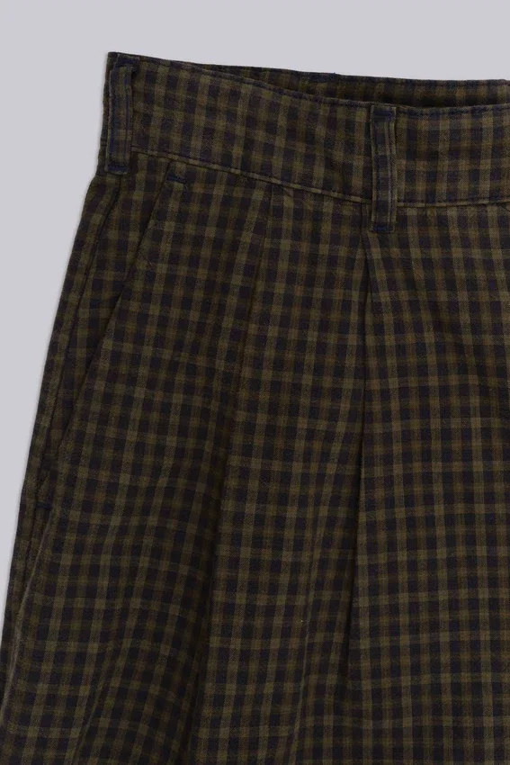 Brown Check XL Goliath Shorts