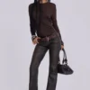 Brown Mist Long Sleeve Top