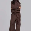 Brown Vapor Tracksuit Top