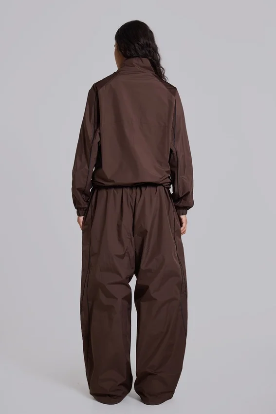 Brown Vapor Tracksuit Top