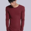 Burgundy Haze Long Sleeve Top