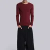 Burgundy Haze Long Sleeve Top