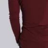 Burgundy Haze Long Sleeve Top