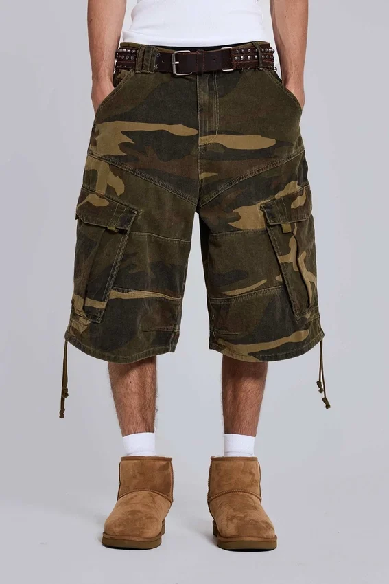Cadet Camo Baggy Shorts