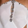 Calyptra Chiffon Wrap Top