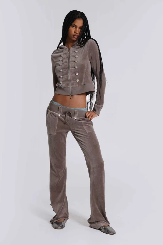 Cavalier Military Velour Trousers