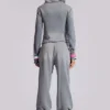 Cleo Graphic Slouchy Bootcut Jogger