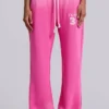 Cleo Slouchy Bootcut Jogger in Pink