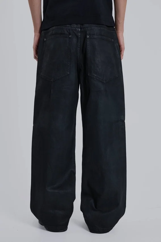 Coated Zip Colossus Jeans