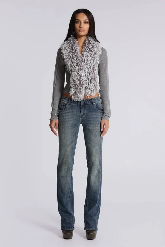 Cooper Bootcut Jeans in Mid Blue