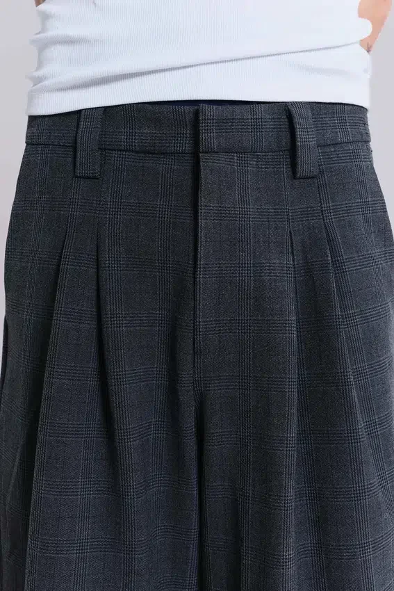 Dark Check Goliath Shorts