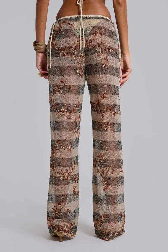 Deva Stripe Knit Trousers