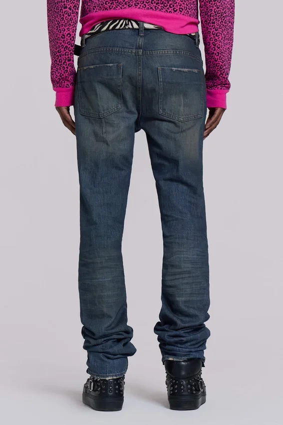 Dirty Wash Drain Jeans