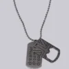 Dreamer Dog Tag Necklace