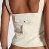 Ecru Cargo Corset