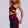 Etta Beaded Halter Top