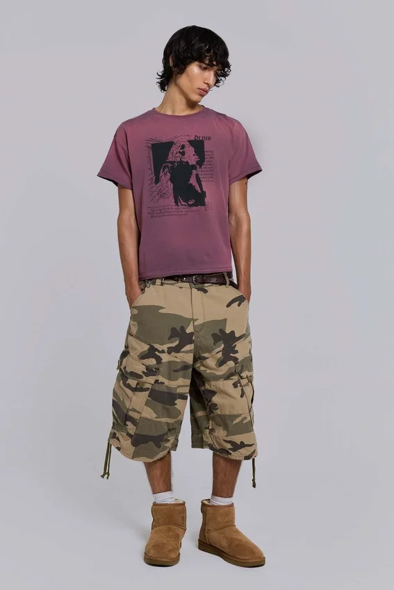 Faded Camo Cadet Shorts