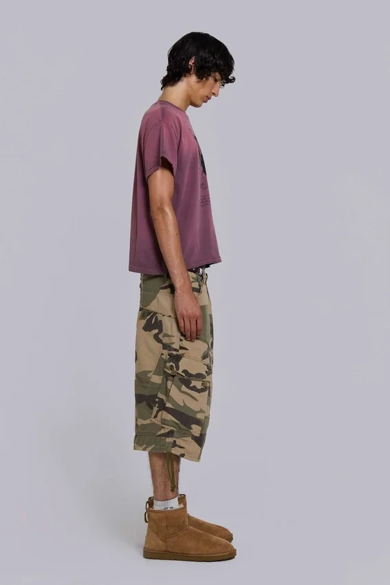 Faded Camo Cadet Shorts