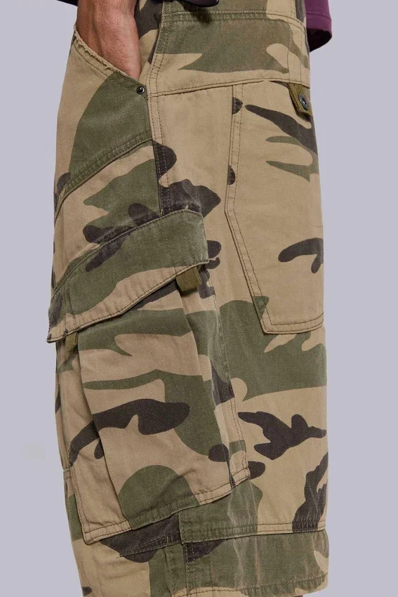 Faded Camo Cadet Shorts