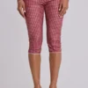 Freda Gingham Swim Capri Trousers