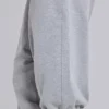 Grey Marl Cropped Monster Joggers