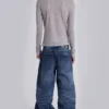 Grey Marl Haze Henley Top