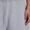 Grey Marl Waffle Monster Jogger Shorts