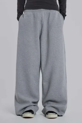 Grey Marl Waffle Monster Joggers