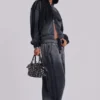 Grey Sporty Baggy Monster Joggers