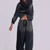Grey Sporty Baggy Monster Joggers